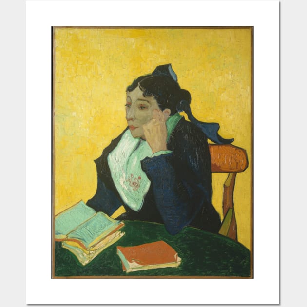 Woman - Vincent van Gogh Wall Art by KargacinArt